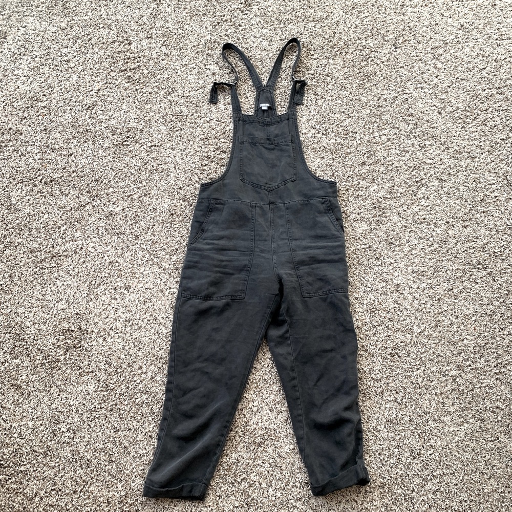 Aerie Lightweight Cropped Overalls